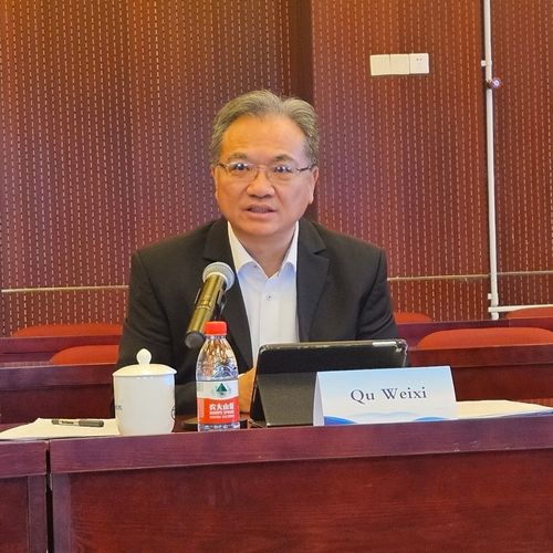 발표하는 취 웨이시 중국 국제무역경제합작연구원(CAITEC) 부원장