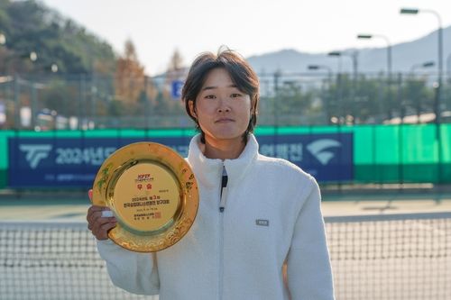 11월 24일 실업연맹전 3차 대회 우승 당시의 김다빈