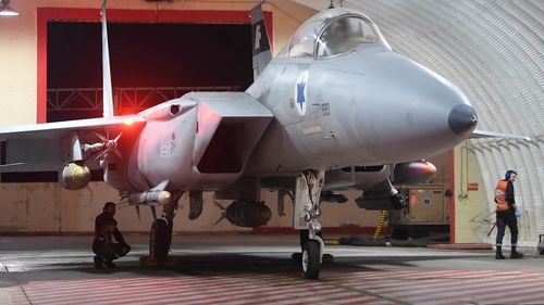 시리아로 출격한 이스라엘 공군기