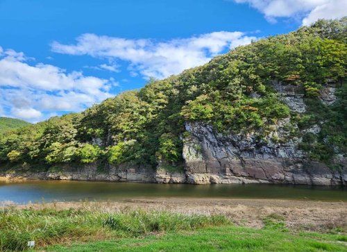 국보 '울주 대곡리 반구대 암각화' 전경