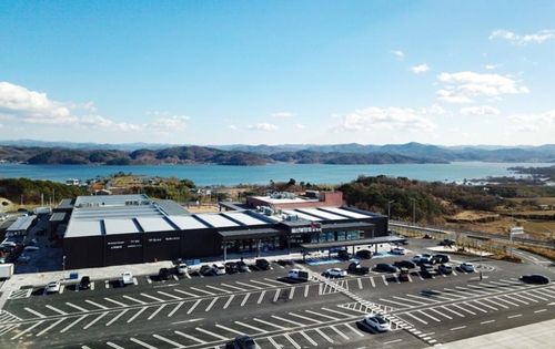 예산예당호 휴게소 전경