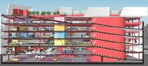 시흥1동 공영주차장 설계 공모 당선작