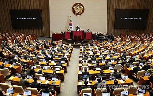 '윤 대통령 탄핵안' 표결 무산