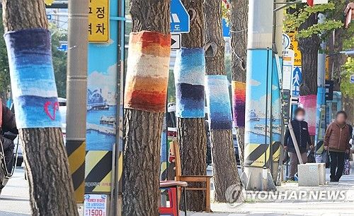 겨울나무 패션쇼