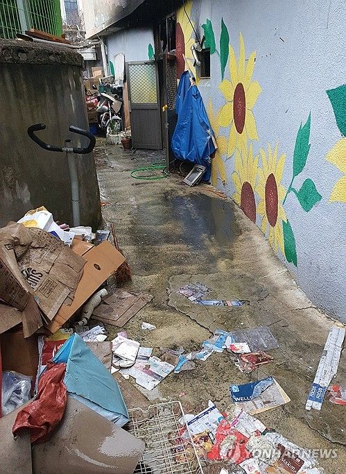 60대 기초생활수급자가 화재로 숨진 전주 다가구주택