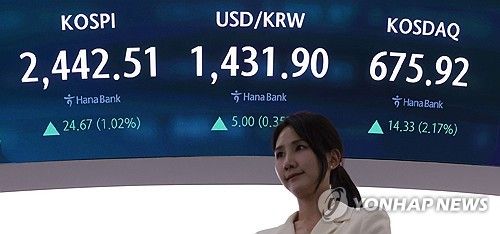 코스피ㆍ코스닥 상승 마감