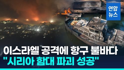 [영상] 이스라엘 "시리아 함대 파괴 성공"…수도 코앞까지 지상군 침투 - 2