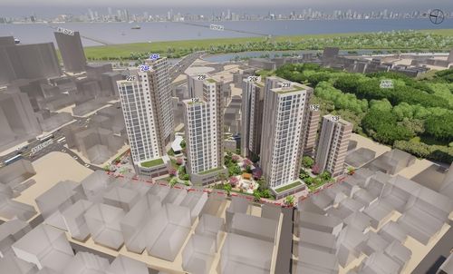 목동 523번지 일대 개발 조감도