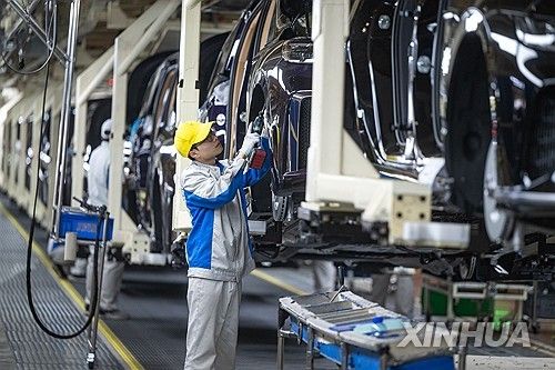 중국 우한 둥펑자동차 공장