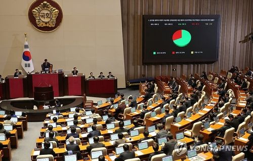 내란 특검법 본회의 통과