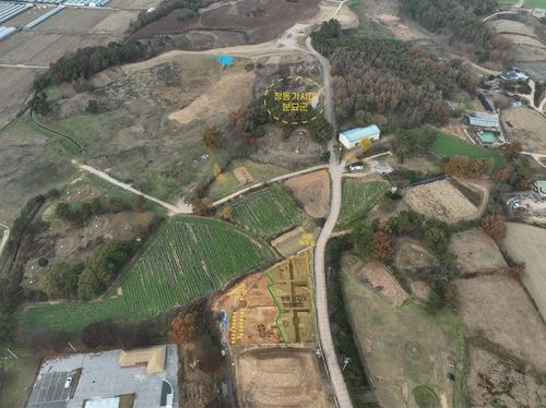 부여 송국리 유적 27차 발굴 조사 전경