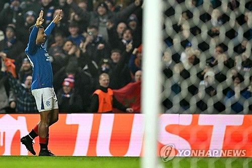 선제골 넣은 레인저스의 이가마네