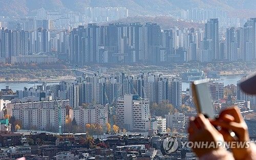 서울 시내 아파트단지 