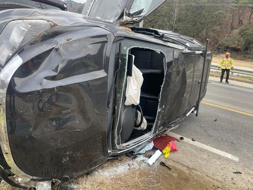 사고가 난 차량