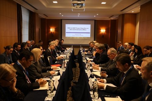 브뤼셀서 '희토류 사업 심층회의' 열려