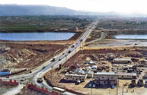 잠실 주공아파트 착공 무렵. 1975년 [한국토지주택공사 제공]