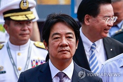 '미중갈등의 화약고' 대만의 새 총통 라이칭더 [EPA 연합뉴스 자료사진. 재판매 및 DB 금지]