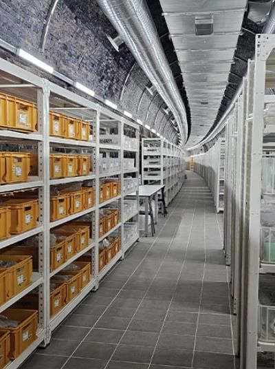 예담고 유물 관리 모습 