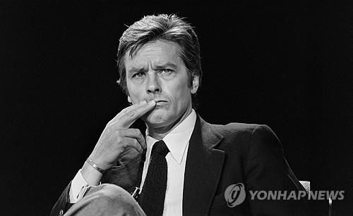 지구촌 수많은 영화팬들의 사랑을 받은 지난 세기의 명배우 알랭 들롱 [AFP 연합뉴스 자료사진. 재판매 및 DB 금지]