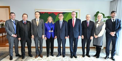 조태열 외교장관, G7·EU 주한대사들과 오찬