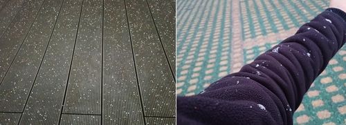 제주도 해안 지역 올겨울 첫눈