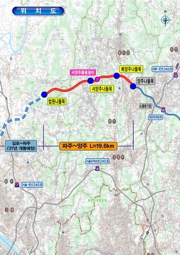 수도권 제2순환 고속도로 파주∼양주 구간