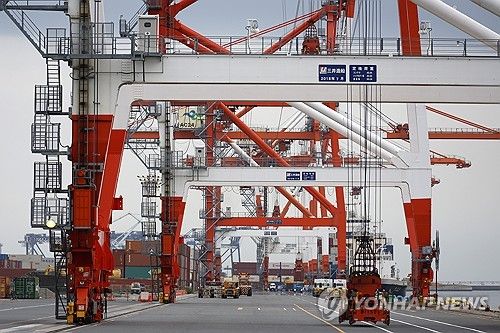 일본 도쿄 항구