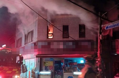 인천 상가주택 화재