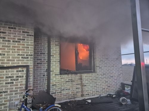 화재 난 단독주택