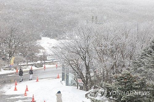 겨울왕국 한라산