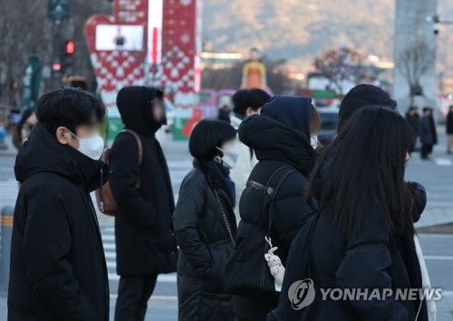 서울 아침 기온 영하 6.2도