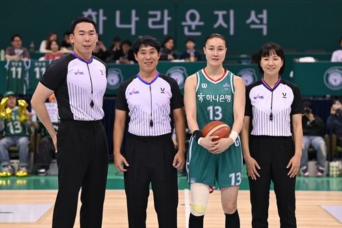 김정은, WKBL 역대 최다 득점 단독 1위 등극
