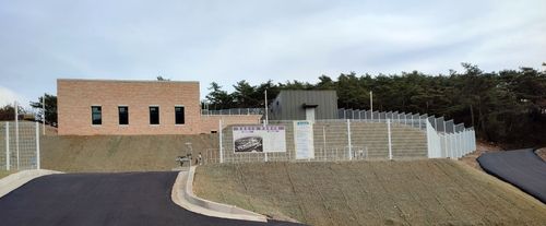 신설된 영월 쌍용정수장