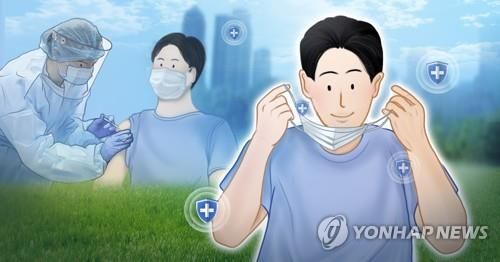 코로나19 마스크 착용 의무 권고로 완전 전환