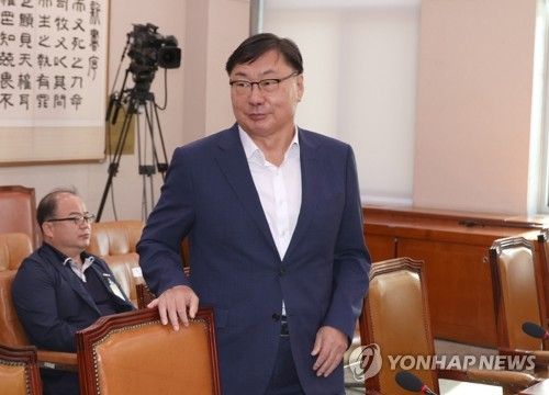 법사위 출석한 이화영 전 부지사