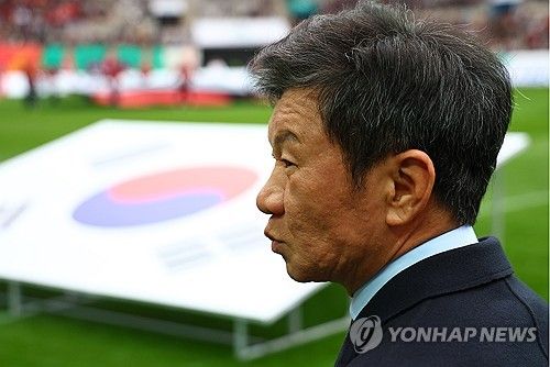 코리아컵 결승전 찾은 정몽규 회장