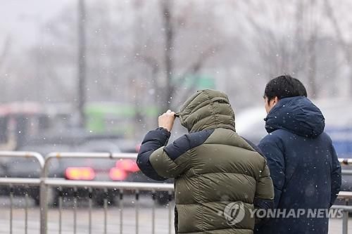 눈 내리는 풍경