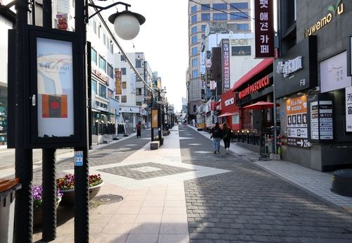 한가한 제주시 누웨모루거리