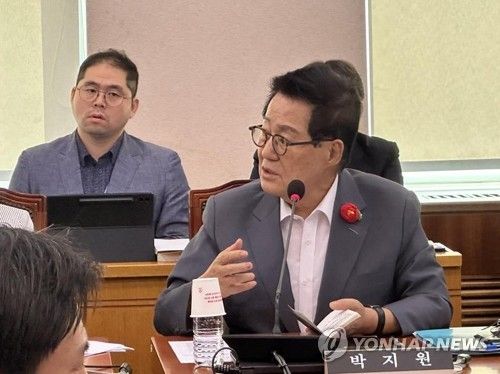 벼멸구 피해 특별재난지역 선포 요청하는 박지원 국회의원