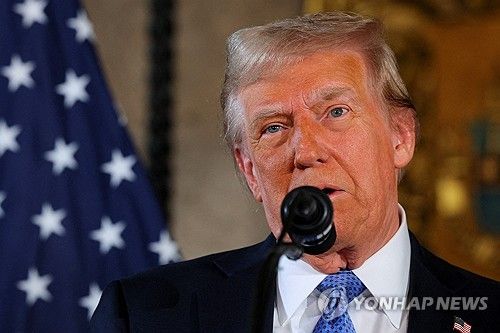 도널드 트럼프 미 대통령 당선인