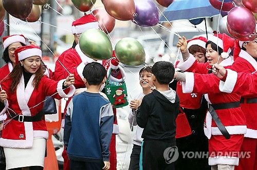 2023년 광주를 찾은 '몰래산타'