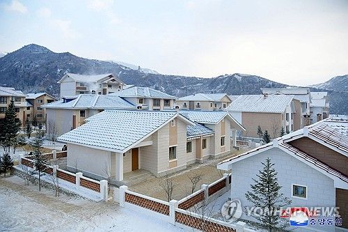 북한, 자강도 등에 새 살림집 건설
