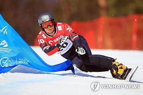 이상호의 경기 모습. 