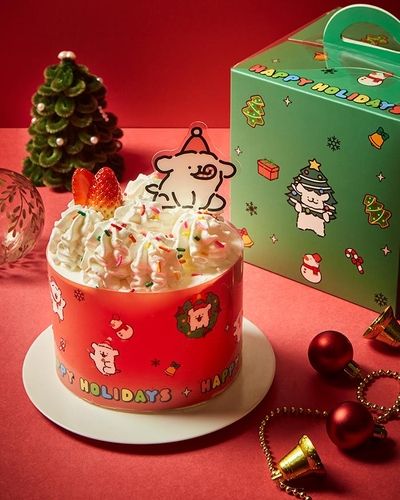 몰티즈 딸기 롤케이크