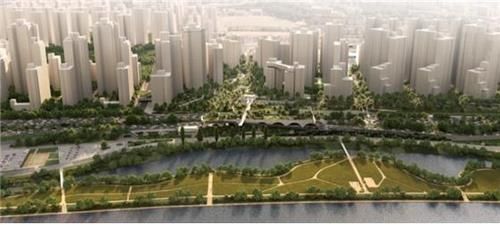 반포∼한강 연결 올림픽대로 위 '덮개공원' 최종 선정안 조감도