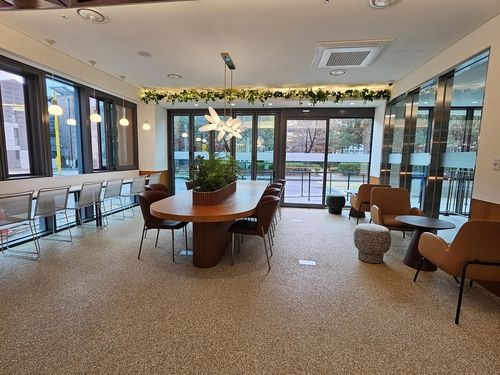 26일 개관하는 은곡시니어센터 1층 내부