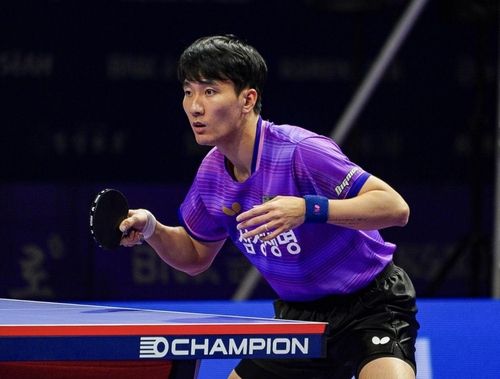 탁구 종합선수권 남자단식에 경기에 나선 이상수