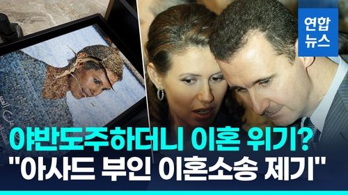 [영상] '야반도주' 시리아 독재자 이혼설…"모스크바 생활에 불만" - 2
