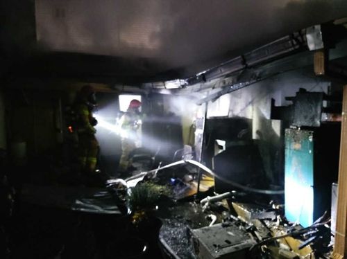 속초 교동 주택 화재