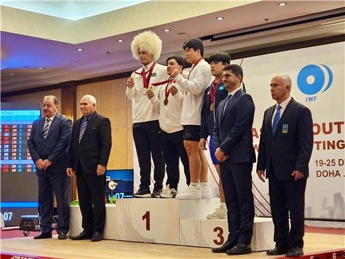 2024 아시아유스역도선수권 남자 102㎏급 메달리스트